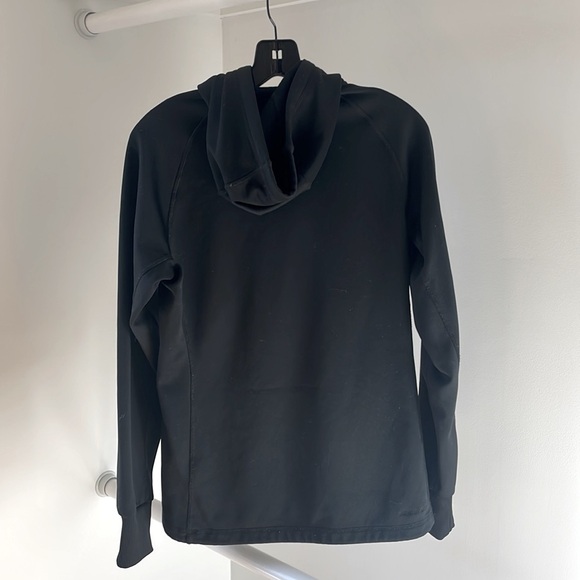 Nike THERMA-FIT Solid Black Long Sleeve Hoodie Women’s S/P - Picture 3 of 7